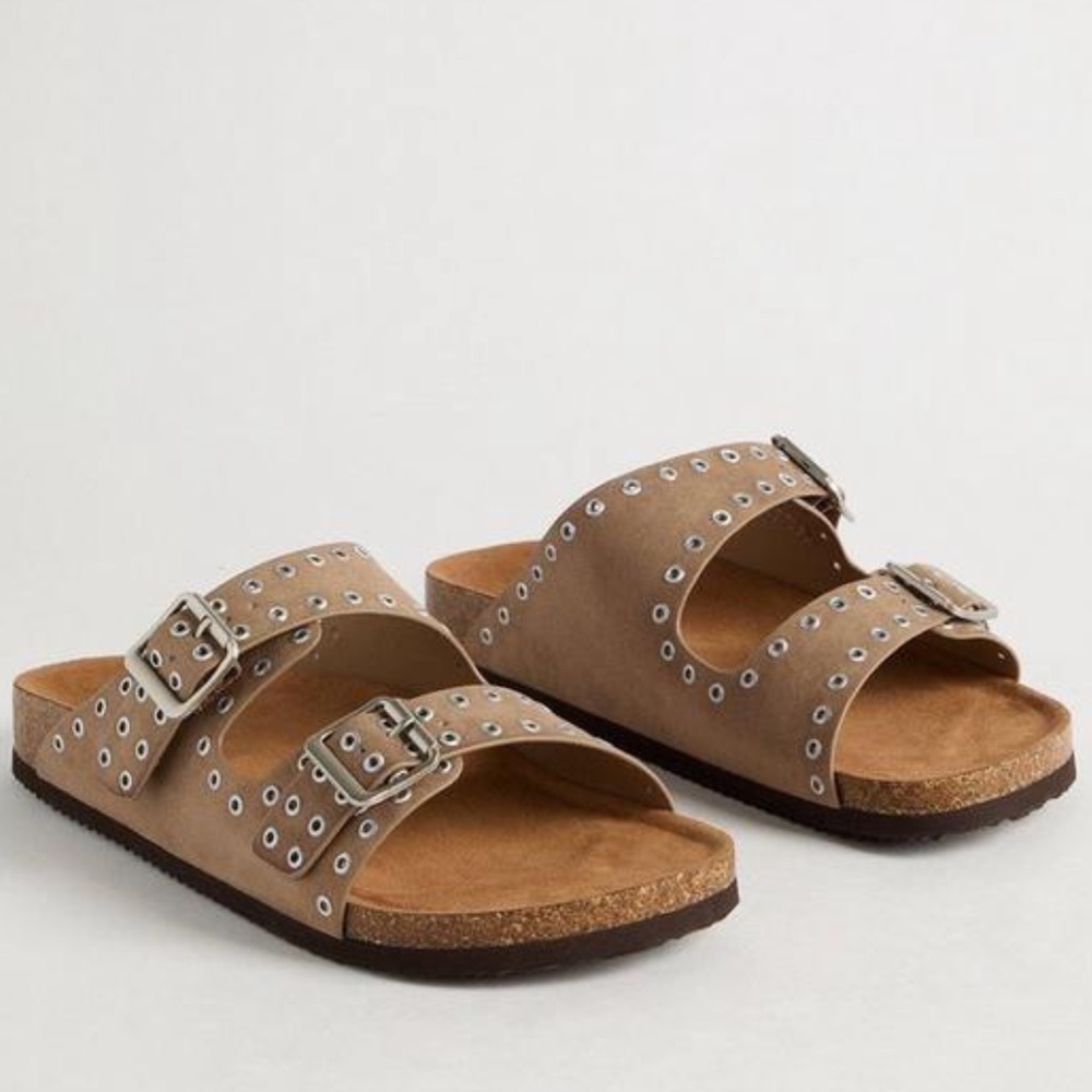 Torrid Double Buckle Grommet Slide (WW)